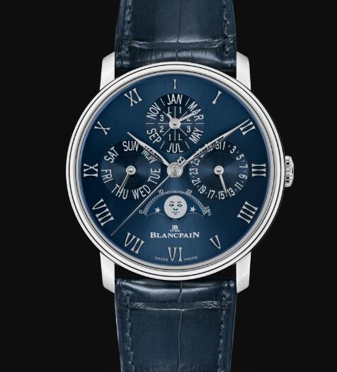 Blancpain Villeret Watch Price Review Quantième Perpétuel Replica Watch 6656 3440 55B